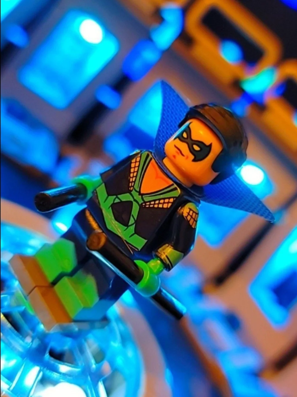 Batman Nightwing Minifigure Lego Compatible